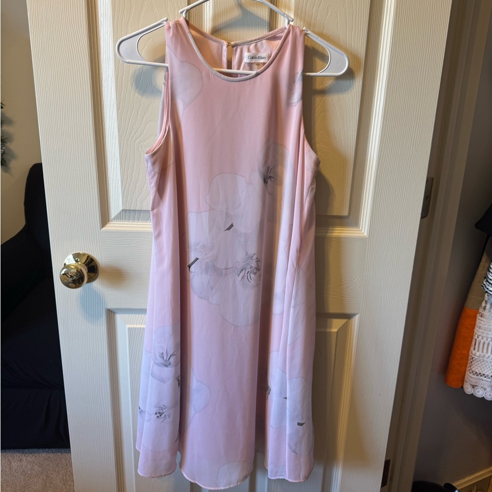 Calvin Klein Chiffon Dress